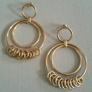 Multi layers hoops & loops earrings